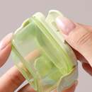Mini Potes para Congelar Papinha c/ Tampa Hermética Porta Leita em pó Frutas para Bebe adultos Kit c/2/4/8/16