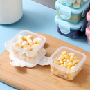 Mini Potes para Congelar Papinha c/ Tampa Hermética Porta Leita em pó Frutas para Bebe adultos Kit c/2/4/8/16