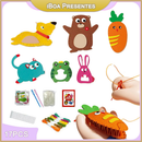 Maleta Atividade Coordenação Sensorial Montessori