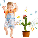 Cacto Dançante e Falante Interativo para Bebê com Música e Gravação Solari Baby