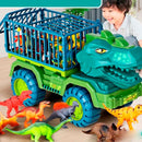 Caminhão Dinossauro Infantil com 4 Dinos e Acessórios Solari Baby