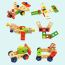 Kit Ferramentas Montessori em Madeira Infantil Educativo Solari Baby